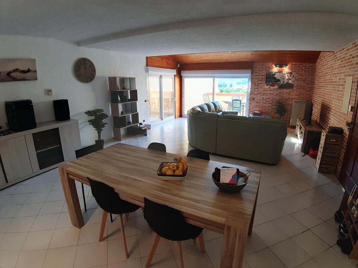 Superbe Appartement De 94M2 Avec Vue Sur Le Fort St Elme Collioure Esterno foto