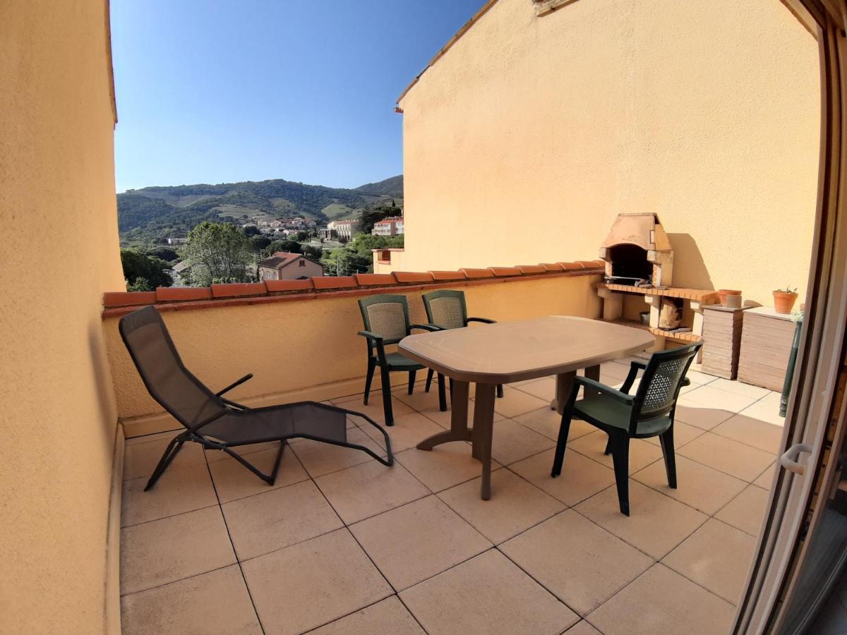 Superbe Appartement De 94M2 Avec Vue Sur Le Fort St Elme Collioure Esterno foto